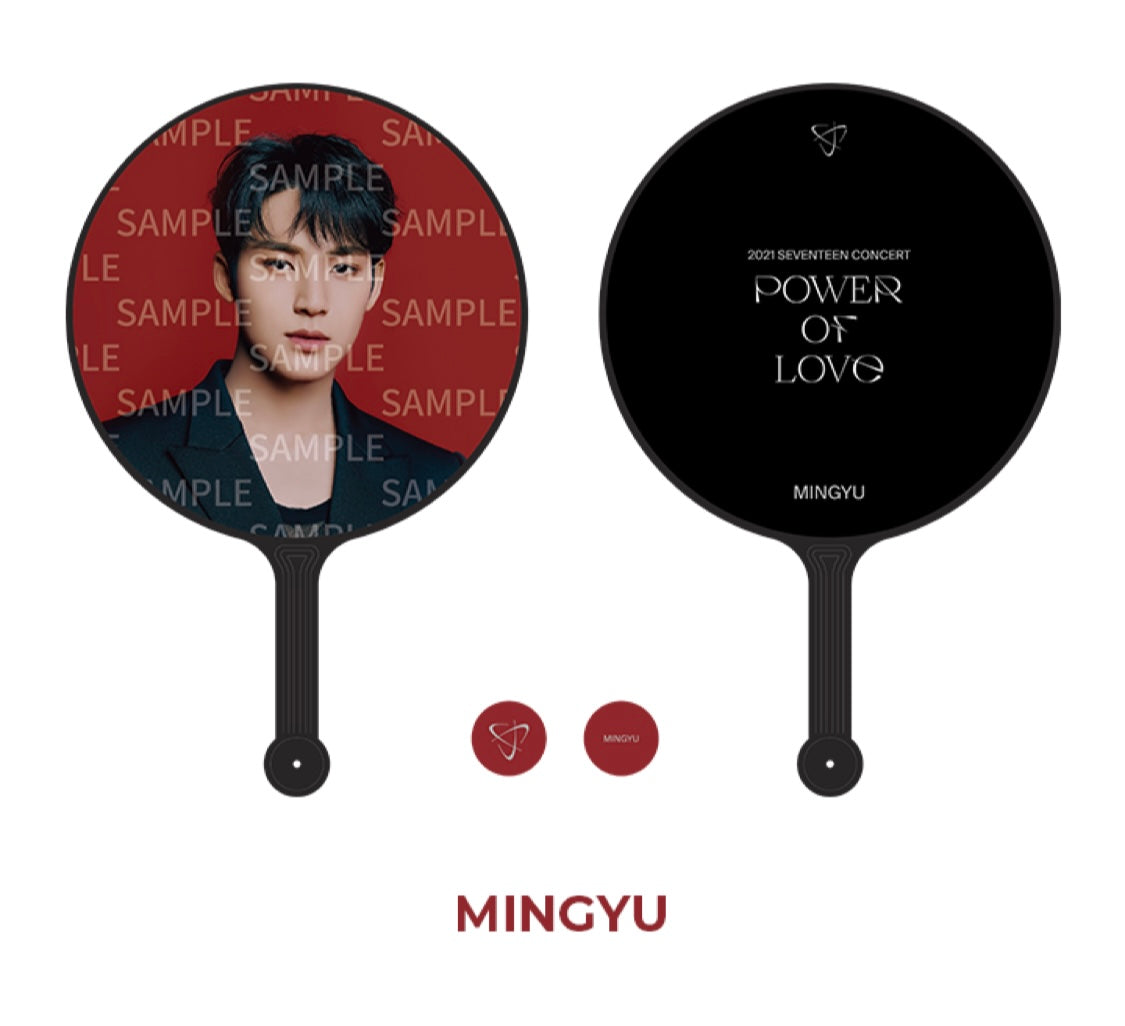 SEVENTEEN ミンギュ Power of Love うちわ プレフォト SEVENTEEN