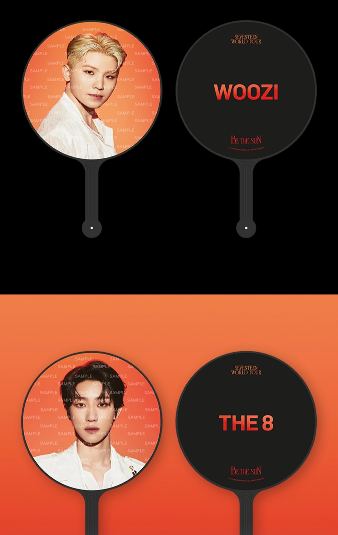 SEVENTEEN BE THE SUN 集合 イメージピケット 公式うちわ SEVENTEEN