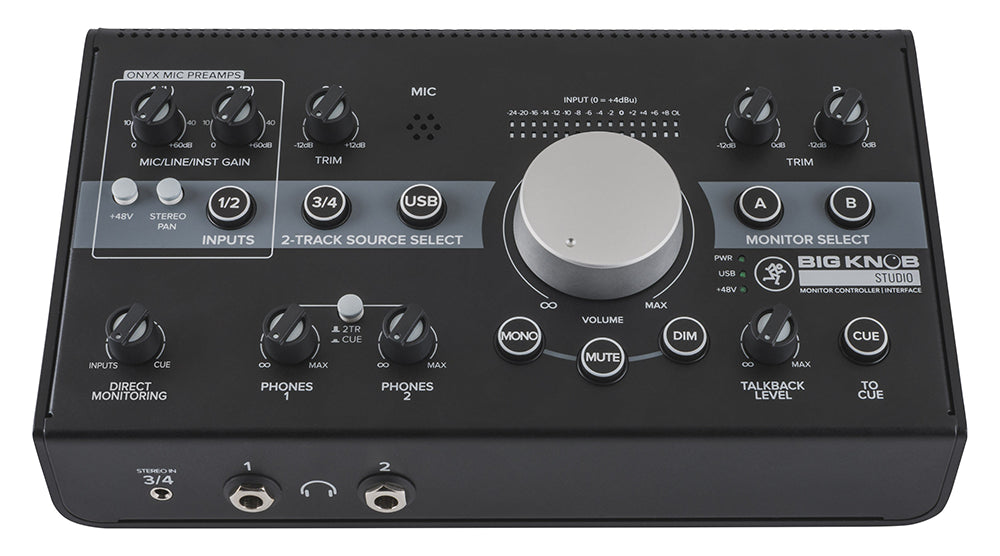 Mackie Big Knob Studio Monitor Controller/Interface – Kraft Music