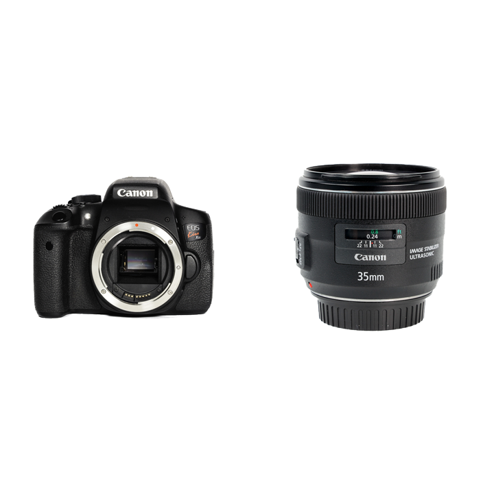 レンタル - Canon(キヤノン)EOS Kiss X8i ボディ | カメラと交換レンズ