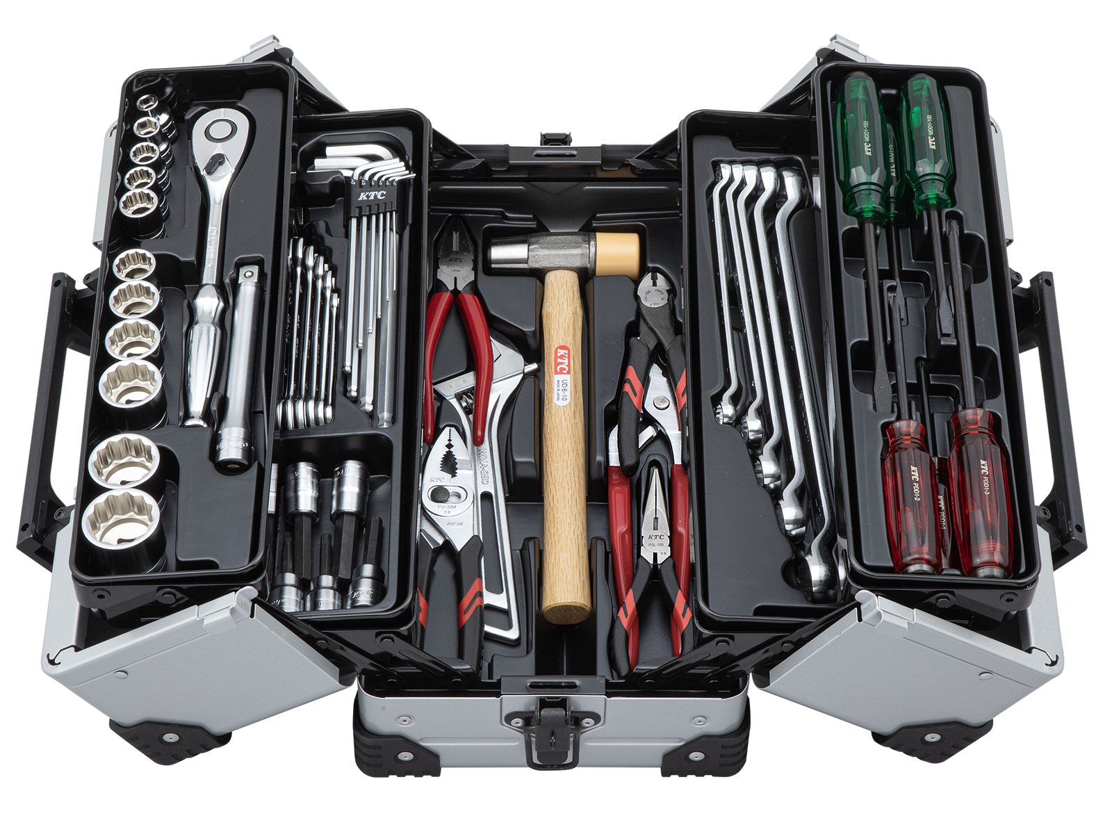 2024SKセール限定品】12.7sq.両開きメタルケースセット51点 | KTC