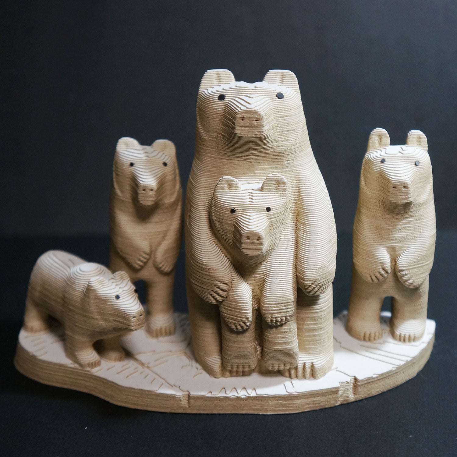 大きな木の下で くまたにたかし 真作 【公式通販】