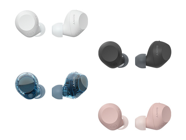 ソニー NC対応完全ワイヤレスイヤホン「WF-C710N」グラスブルーに人気