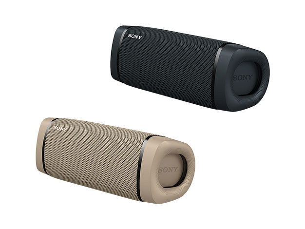 円柱型スタイルから繰り出す迫力のサウンド、ワイヤレスポータブル