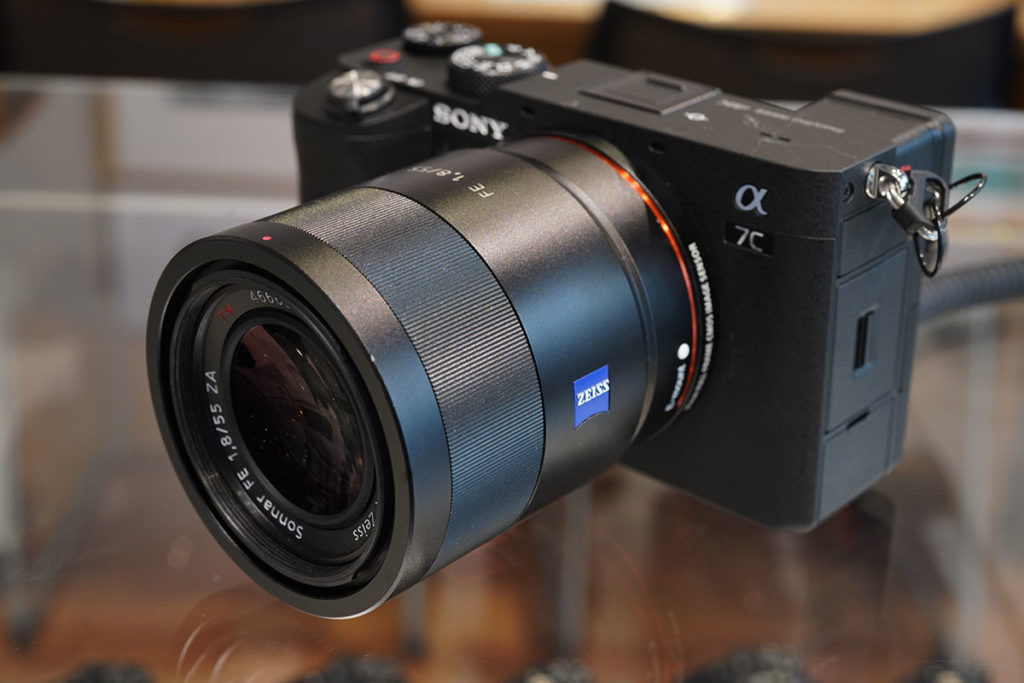 SONY α7C ミラーレス一眼 T* FE 55mm F1.8 ZA レンズ お出かけフル