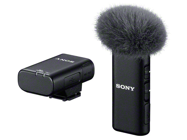 収音から録音までデジタル対応するワイヤレスマイクロホン「ECM-W2BT