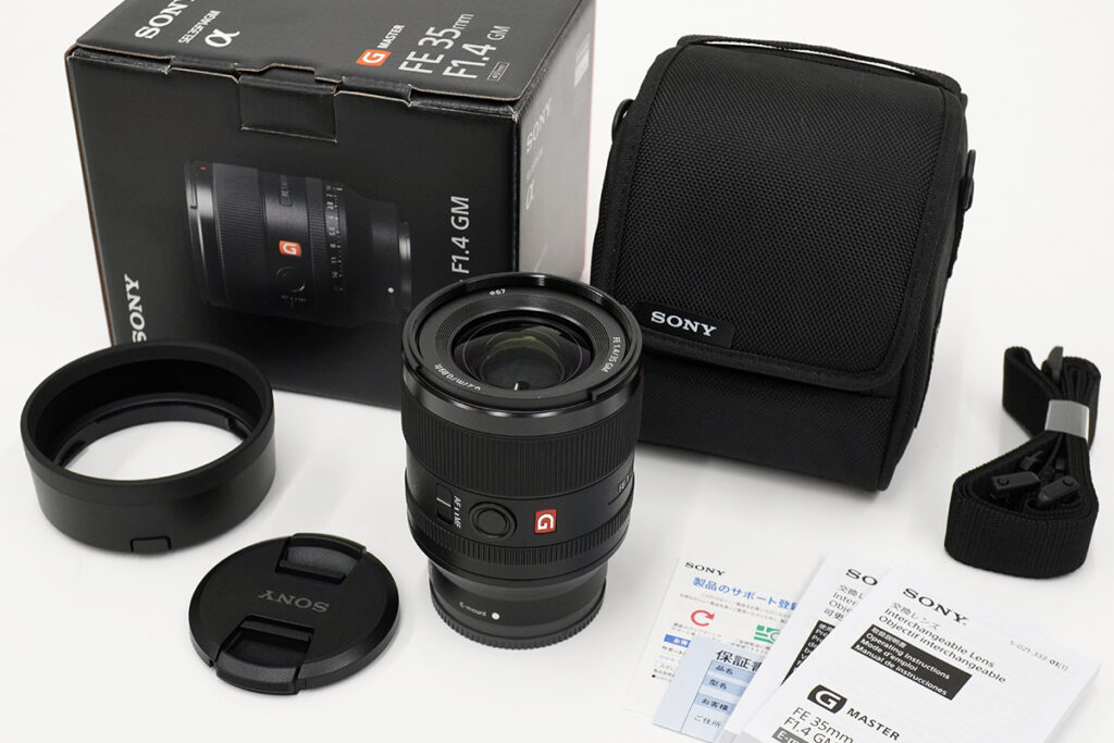 GMaster 単焦点レンズ FE 35mm F1.4 GM 「SEL35F14GM」レビュー（その