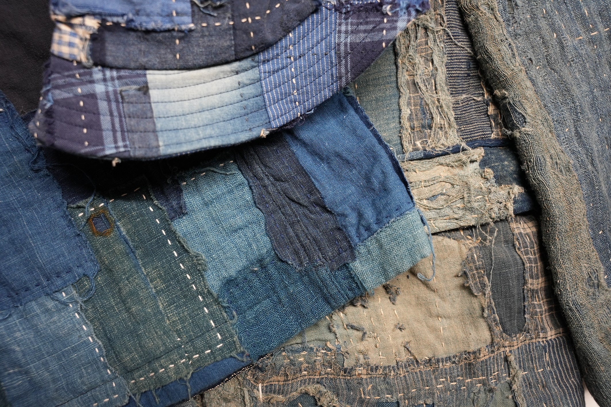 3kg厚手 究極の襤褸敷物 退廃的 boro japan vintage 【公式通販】