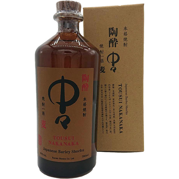 久保山酒店 / 陶酔中々 700ml 化粧箱入り(麦)(黒木本店)