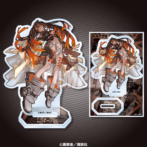 ガチアクタ くじ引き堂 D賞 75mm缶バッジ アモ 缶バッジ ガチアクタ