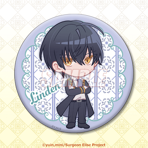 外科医エリーゼ くじ引き堂 缶バッジ キーホルダー イラストカード