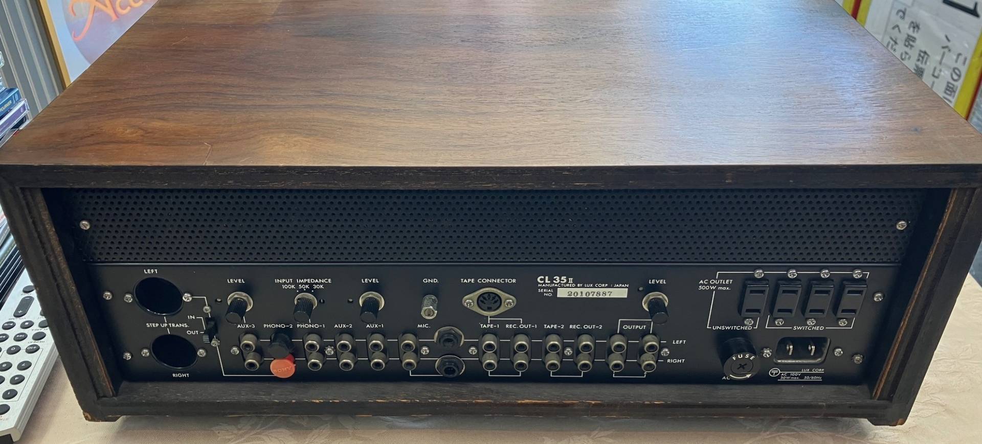 LUXMAN 管球プリアンプ CL-35Ⅱ 販売価格 220,000円（税込） | Audio