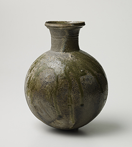 須恵器 壺 】 古墳～平安時代 後代金直し 炻器 須恵器 壺 】 古墳～平安