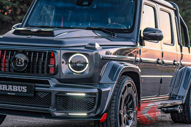 1億円超え！ ベンツ「Gクラス」をピックアップ＆900馬力化！ 光る