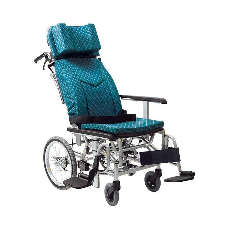 カワムラサイクル ティルト＆リクライニング車椅子 車いす KXL16-42