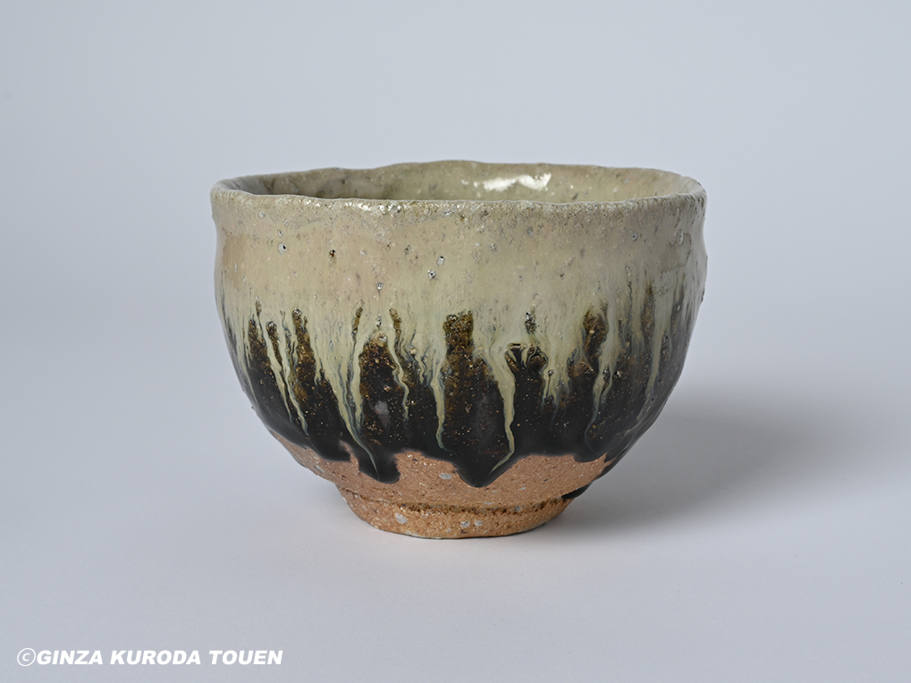 工芸ガラス 銅覆輪 葡萄文 鉢 唐木台付 時代箱付 H R4332 花台: 紫檀