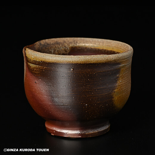 J*n様 『値引き』【貴重】人間国宝 藤原啓 ぐい吞 火縄 (2) J*n様