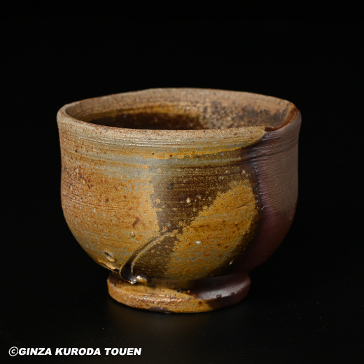 人間国宝 藤原雄 備前徳利 備前焼 共箱 共布 栞 S119 備前徳利 藤原 雄