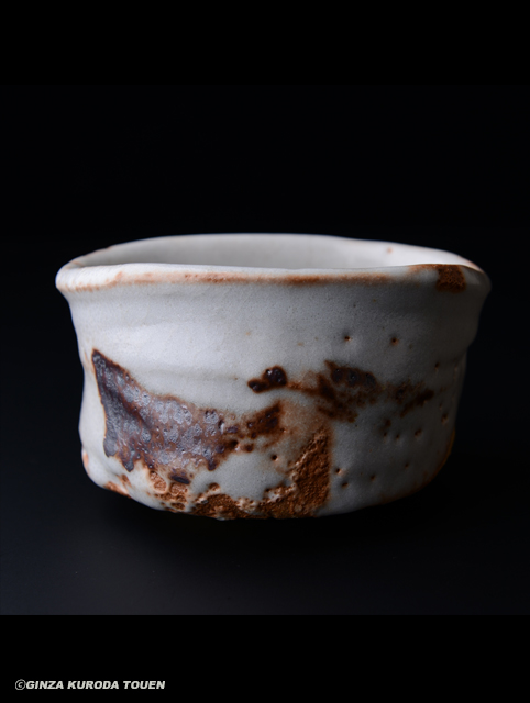 中国 唐物 黄釉 茶碗 仕覆・時代箱付 M R4289 中国 唐物 黄釉 茶碗 仕