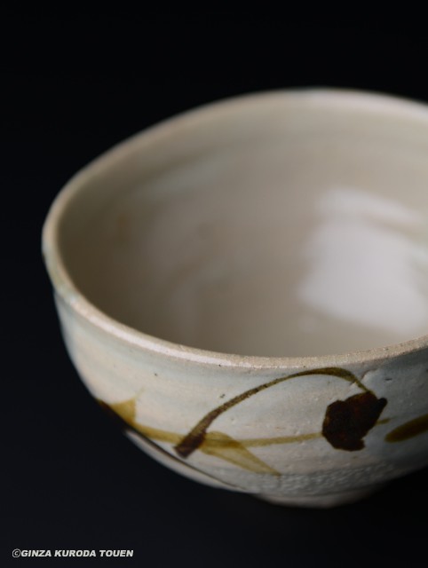 濱田庄司 地掛鉄絵茶碗 | 銀座 黒田陶苑