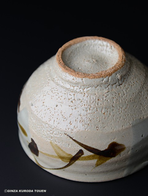 浜田庄司 鐡絵菓子鉢 箱なし 浜田庄司(作) 鉄絵キビ文六角