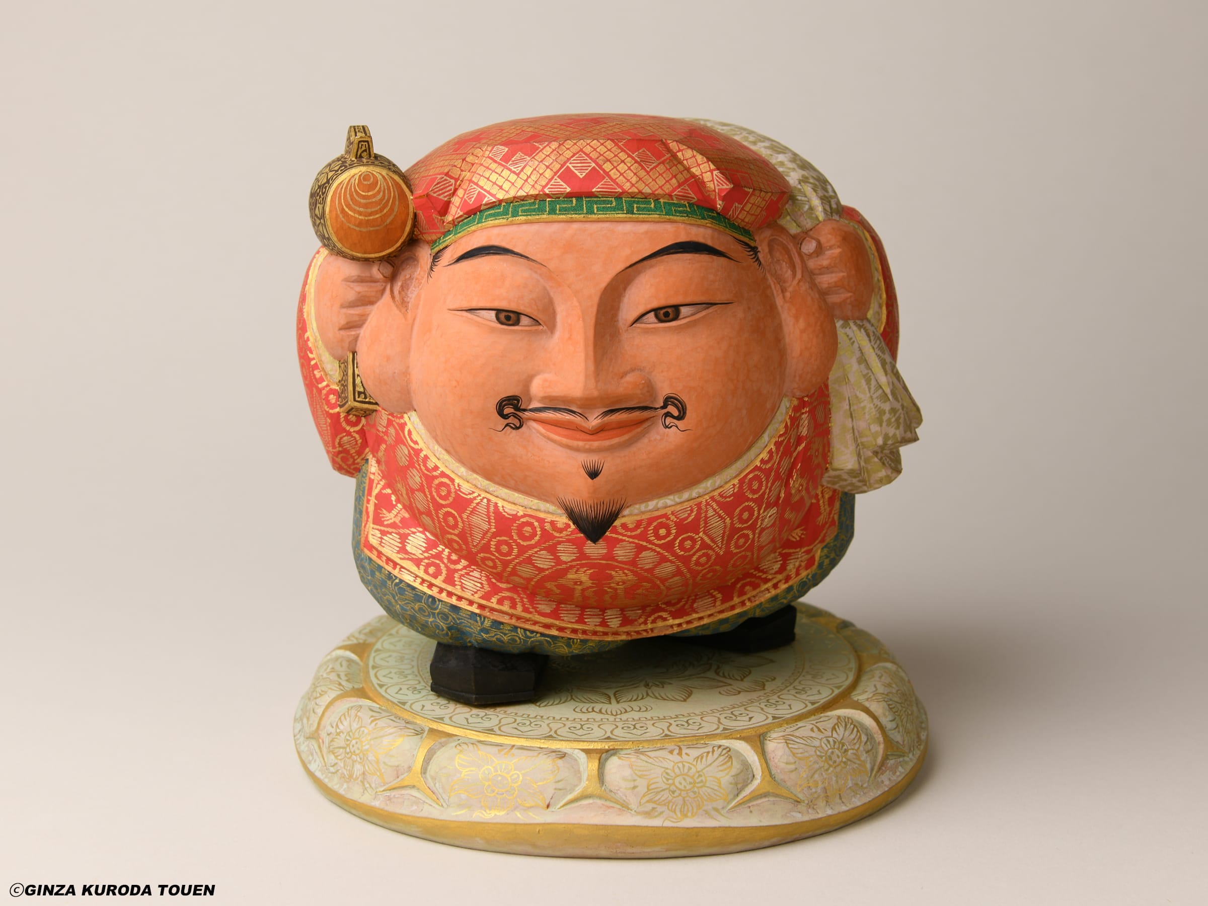 平櫛田中 ブロンズ 福聚大黒天尊像 彫刻家 平櫛田中「満徳恵比寿尊