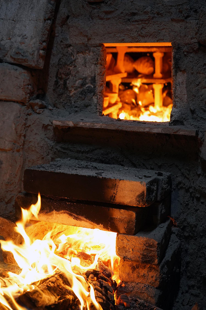 備前焼陶芸家「森 大雅（もり たいが）」作 備前焼『青備前 ぐい吞み