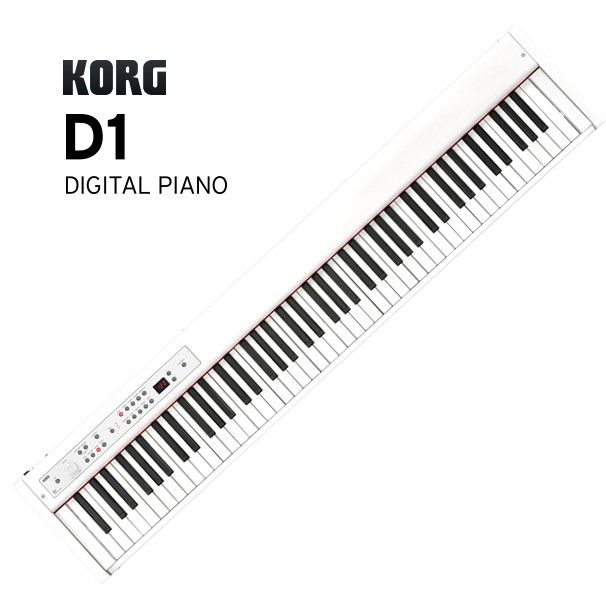 KORG DIGITAL PIANO D1 WH(ホワイト) KORG DIGITAL PIANO D1 WH + ST