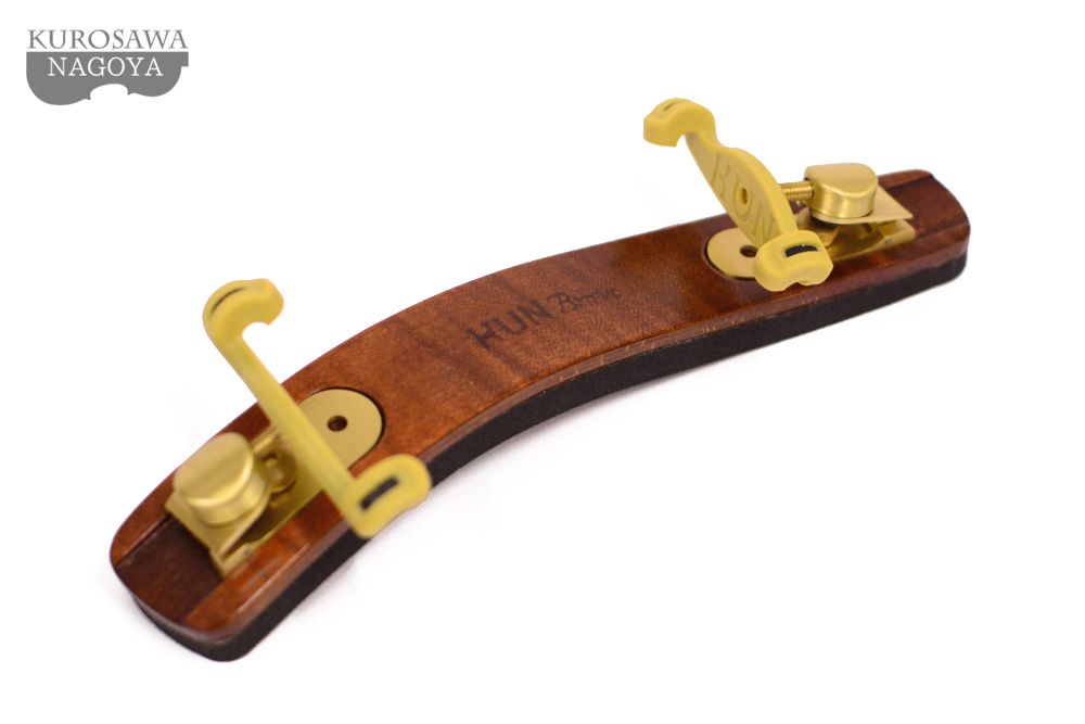 新品 未使用 KUN Bravo ブラボー 木製 バイオリン用 肩当て 4/4