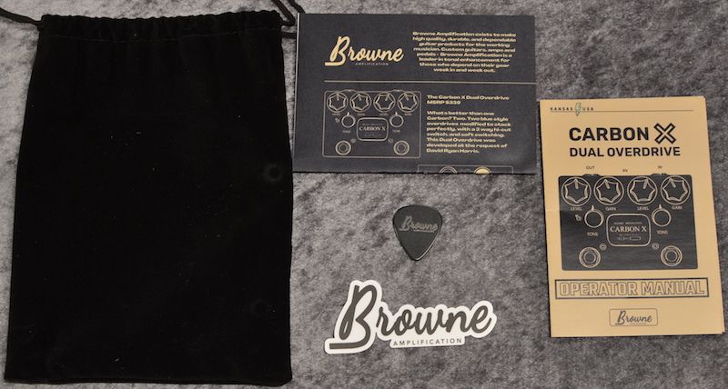 Carbon X Dual Overdrive Black #7052 | 【クロサワ楽器店オンライン