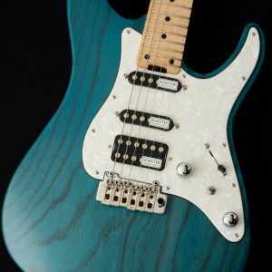 Schecter ギター 青 ストラトタイプ ロックペグ SCHECTER、青 系の