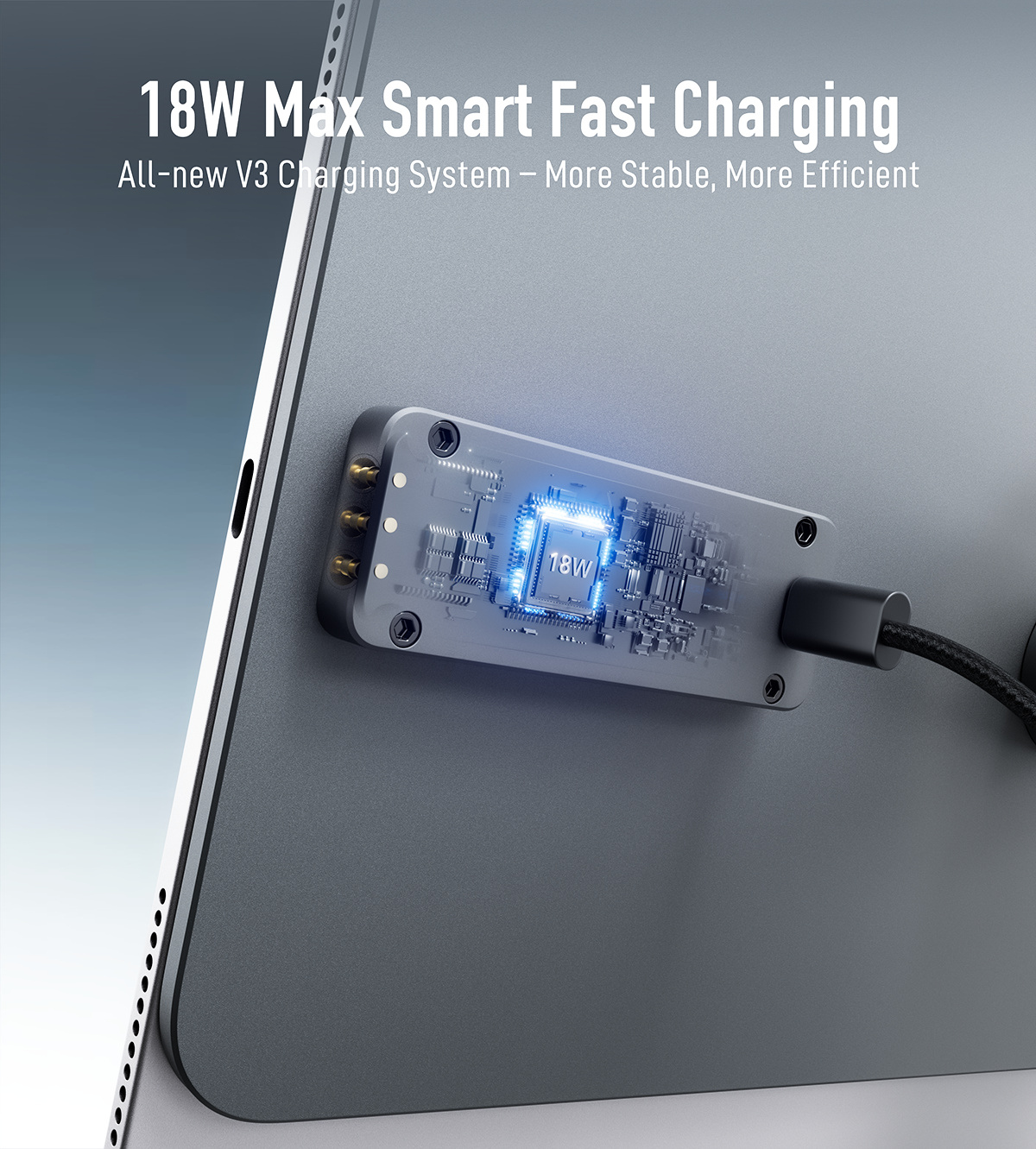 KUXIU X38 Pro MAX iPad用マグネット式充電スタンド