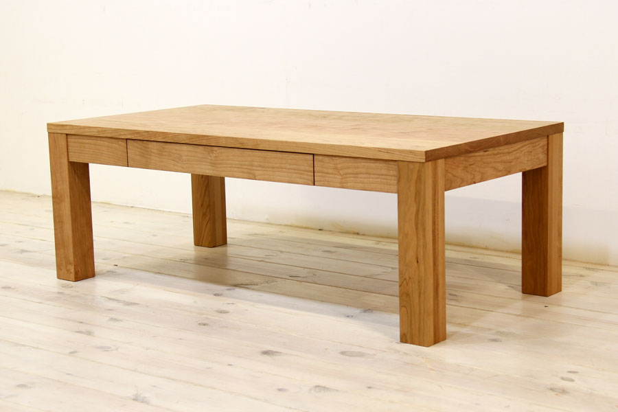 ブラックチェリー｜ローテーブル・リビングテーブル- 自然工房《国産