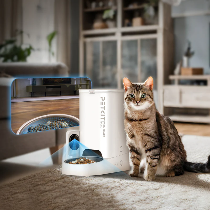 KYOTO PET SUPPLIES / Yumshare SOLO Smart Pet Feederカメラ付き