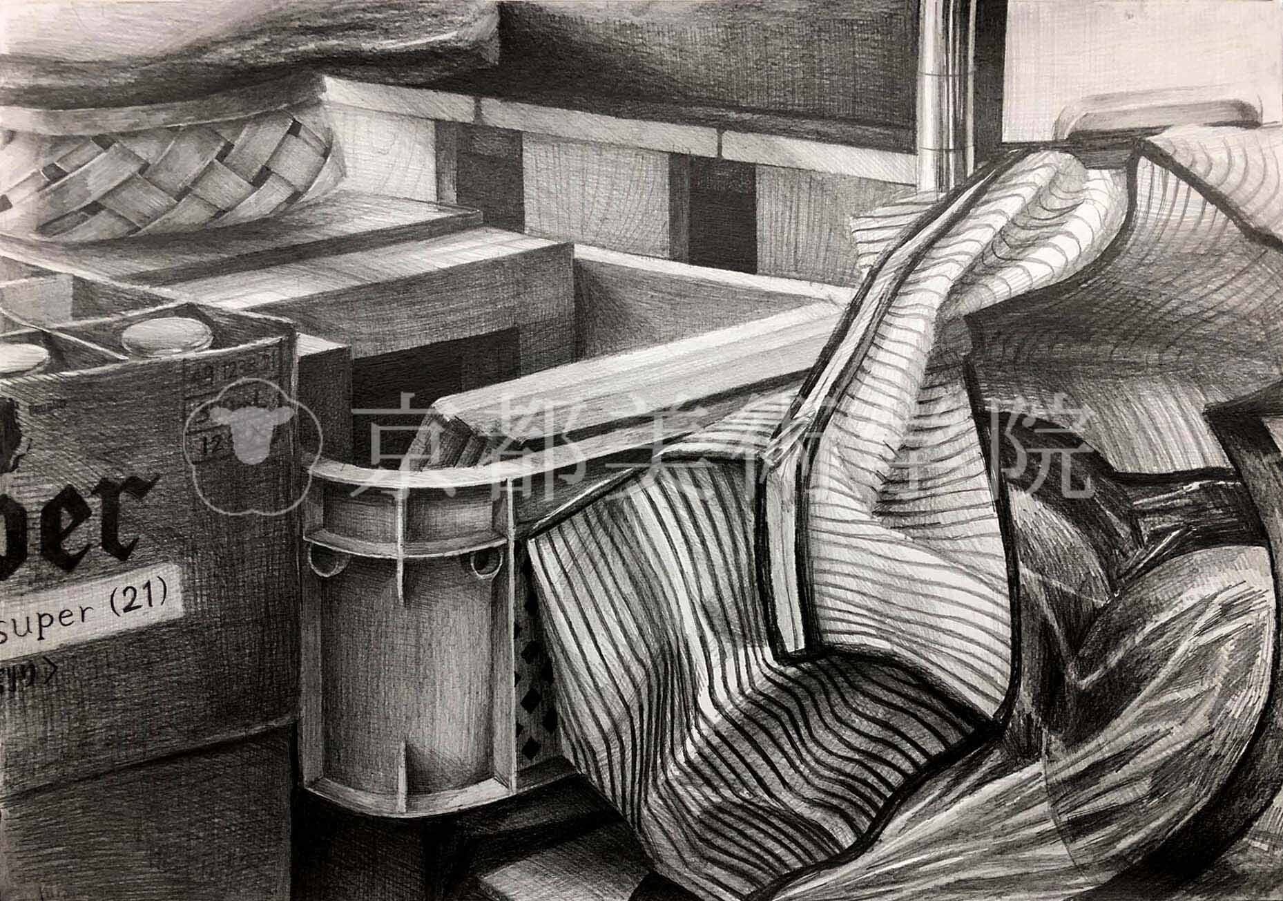 インテリア 美術品 デッサン 書 デッサン画 基礎科 共通静物デッサン