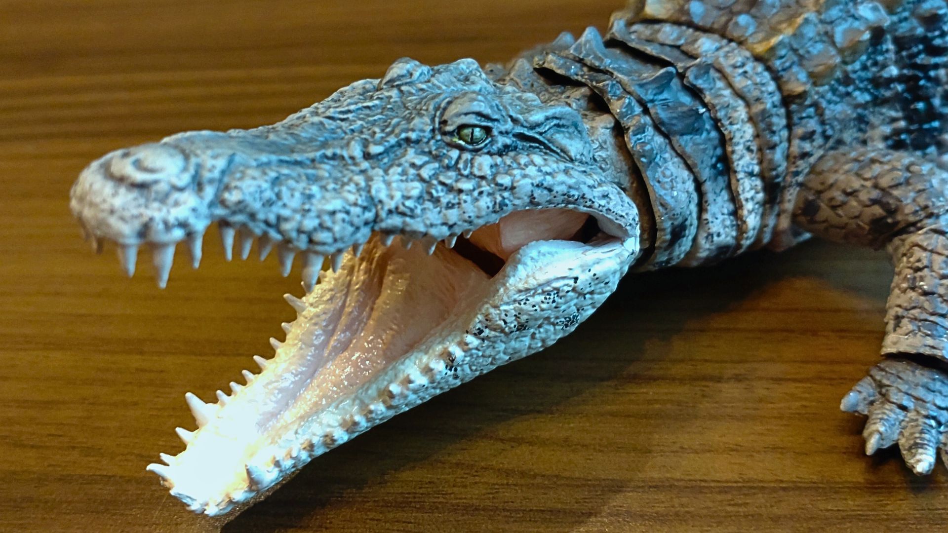 いきもの大図鑑アルティメット！ナイルワニのフィギュアがカッケェ