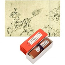 縮小絵巻物 〈国宝 鳥獣人物戯画〉 四巻セット | 高山寺公式ショップ