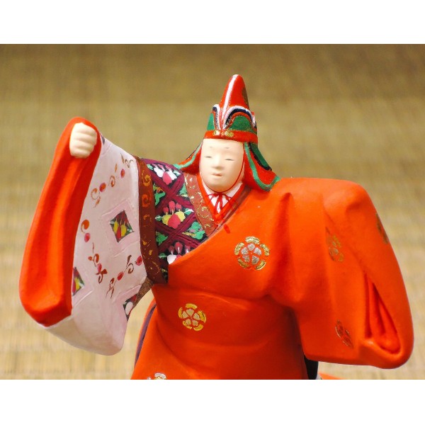 陶人形 雅楽 舞楽 萬歳楽 | 小刀屋忠兵衛 | 京ものさんぽ