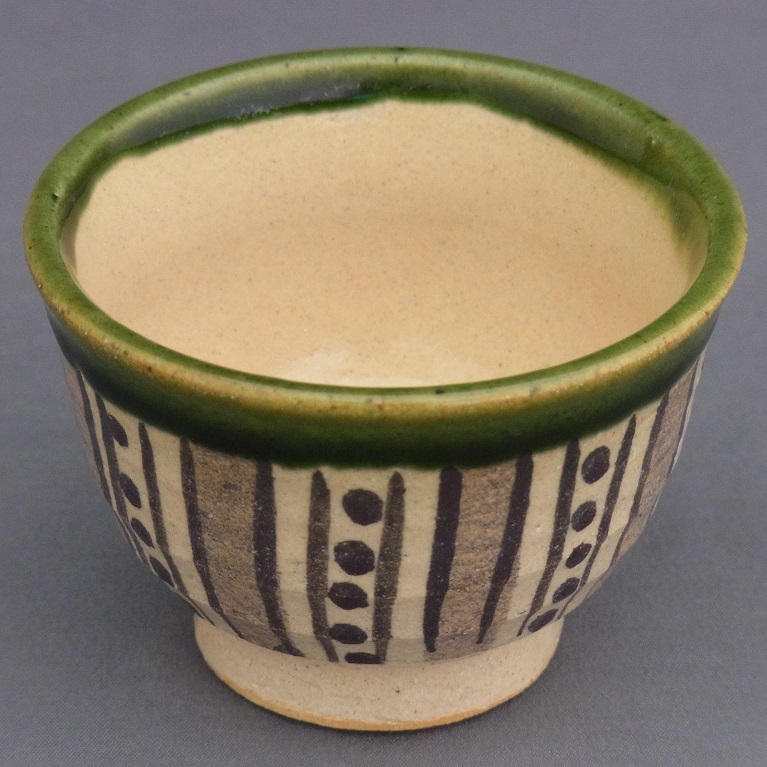 煎茶道 神代タモ碗入＋染付煎茶椀5客セット23 煎茶道 神代タモ碗入＋染