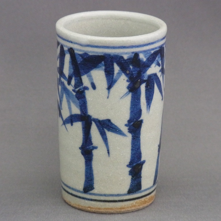 時代 茶入 染付 福康寧寿字紋 木箱入 【公式通販】