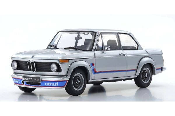 KYOSHO ORIGINAL 1/18scale BMW 2002 Turbo (Silver) 08544S - KYOSHO RC