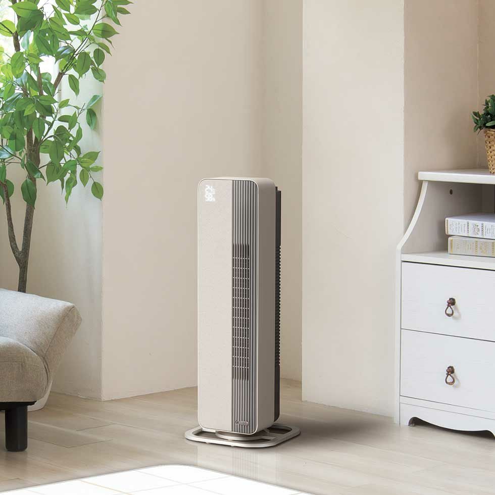 販売終了】ホット＆クールプレミアムタワーファンKHF-12233 | コイズミ