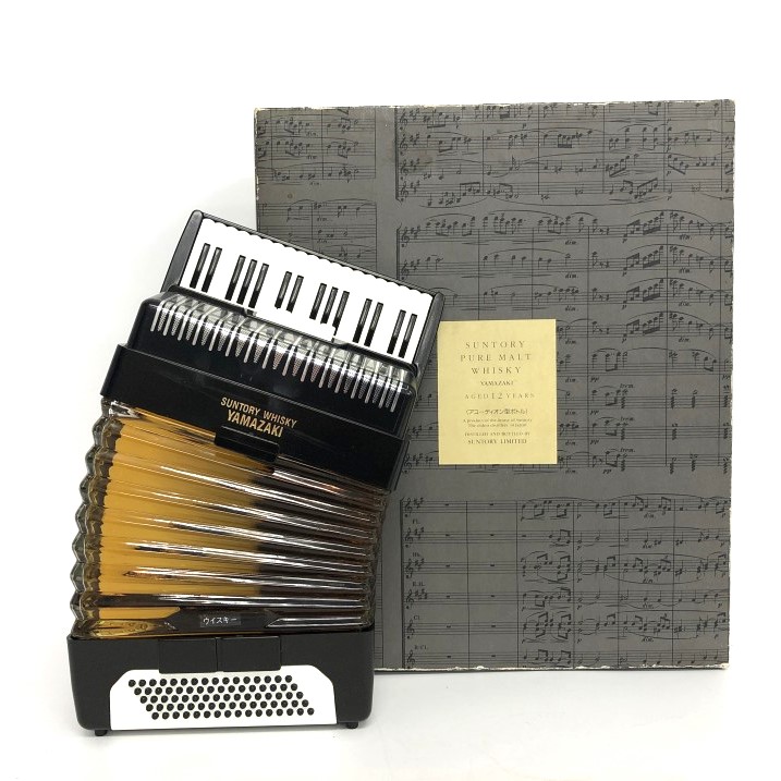 山崎 12年 ピュアモルト アコーディオン型ボトル - 国内最大級お酒専門