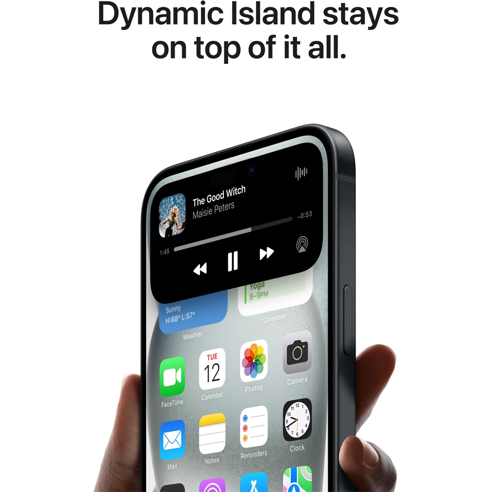 Telefon APPLE iPhone 15 5G, 128GB, Black