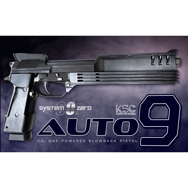 L.A.ホビーショップ / CO2ガスブローバック オート9 (ABS) [取寄]