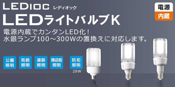 LDT100-242V53N-G-E39/L || LEDランプ 岩崎電気 LEDioc LEDライト