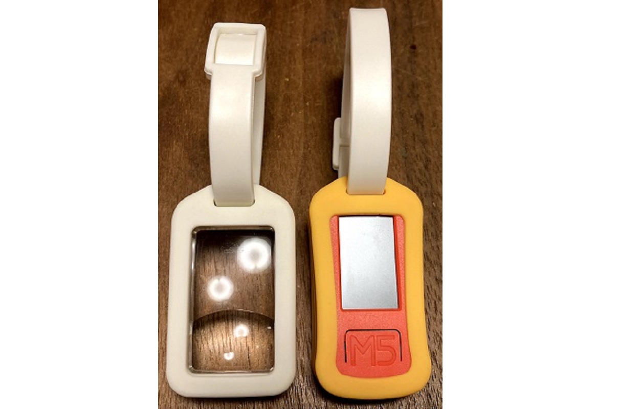 無印良品 タグツール・ルーペ ホワイト/3倍・7倍（M5StickC用ケース