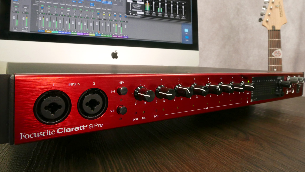 FOCUSRITE Clarett 8Pre USB ラックケース付き FOCUSRITE Clarett 8Pre