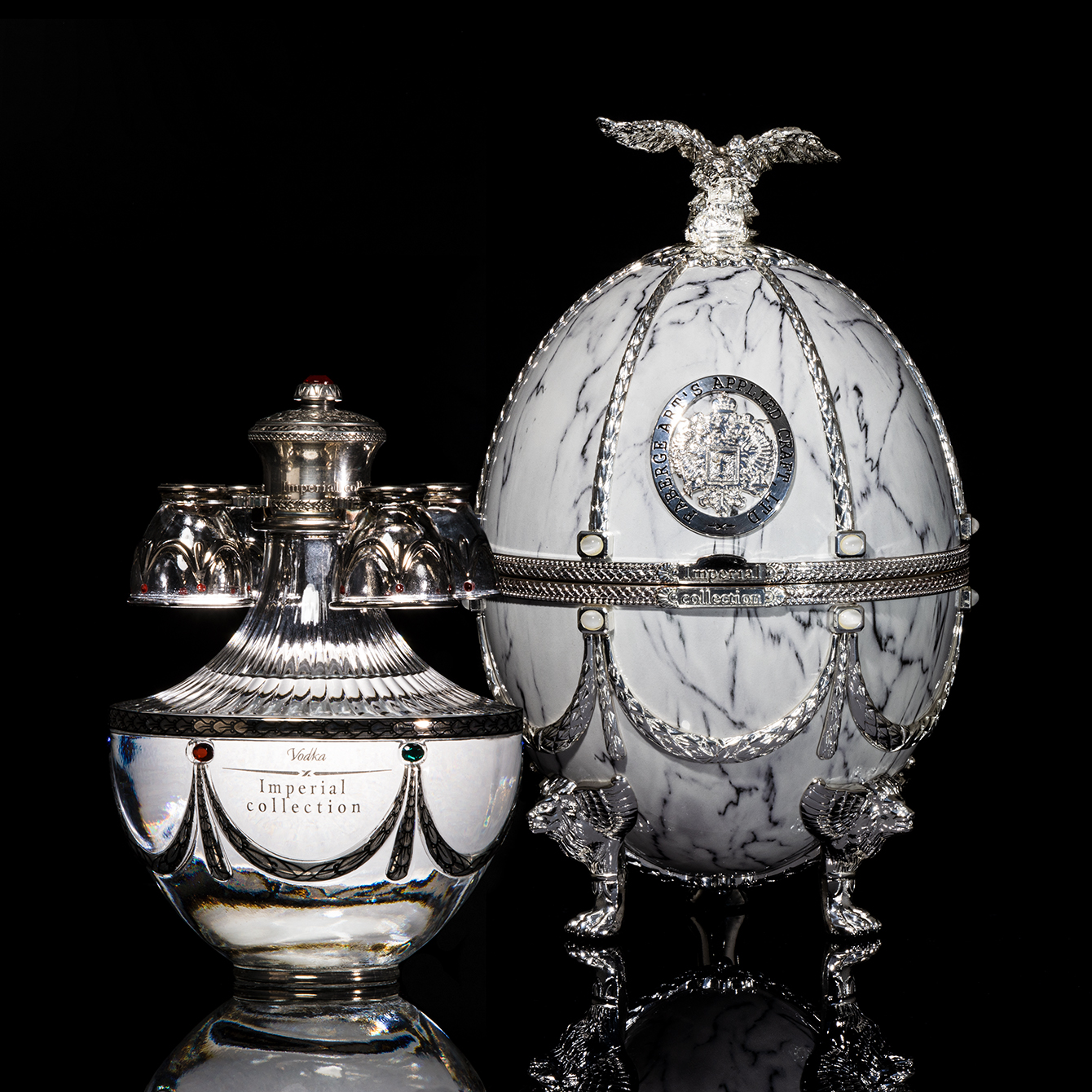 インペリアルコレクション空瓶 インペリアルコレクション ウォッカ 空