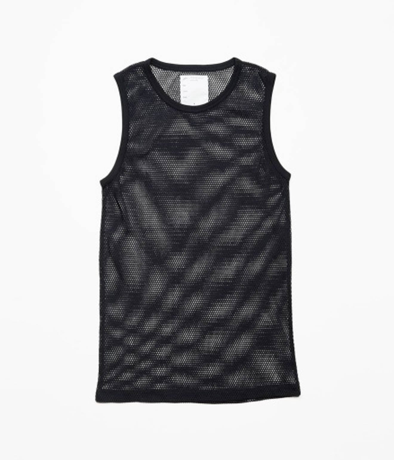 BLACKBIRD / mesh tank top サイズ1 BLACKBIRD / mesh tank top サイズ